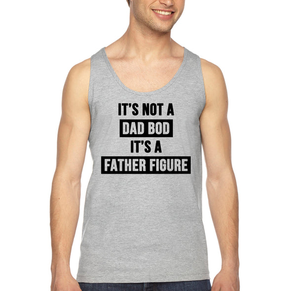 XtraFly Apparel Men&#39;s Not Dad Bod Figure Father&#39;s Day Proud Papa Daddy Grandpa Grandfather Grandad Poppa Fatherhood Dada Tanktop