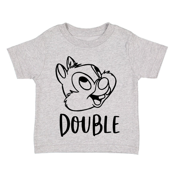 XtraFly Apparel Youth Toddler Double Chipmunk Matching Family Vacation Magical Boy Kingdom Girl Magic Soft Castle Children Crewneck T-Shirt