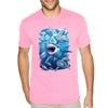 XtraFly Apparel Men&#39;s Tee Shark Club Great White Hammer Head Mako Blue Tiger Bull Swimming Ocean Fish Fishing Diving Beach Crewneck T-shirt