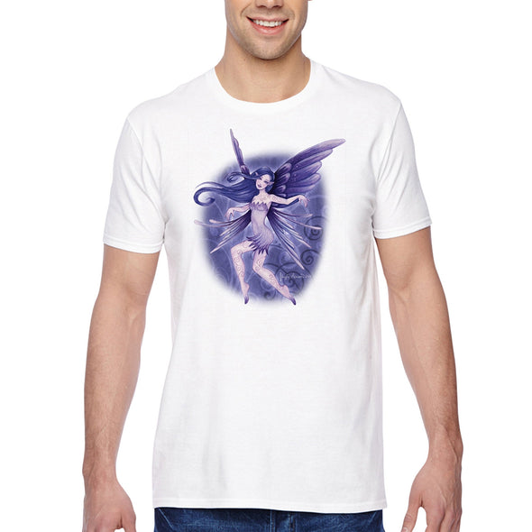 XtraFly Apparel Men&#39;s Tee Fairy Sprite Windy Fantasy Pixie Magical Spirit Legendary Creature Mythology Folklore Mythical Crewneck T-shirt