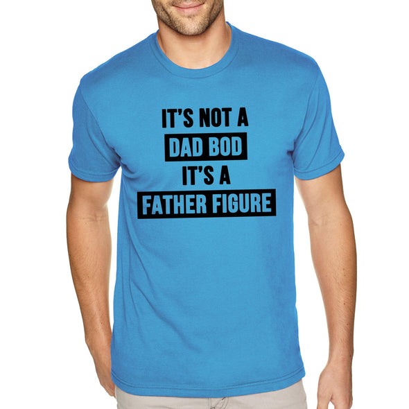 XtraFly Apparel Men&#39;s Tee Not Dad Bod Figure Father&#39;s Day Proud Papa Daddy Grandpa Grandfather Grandad Poppa Fatherhood Crewneck T-shirt