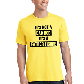 XtraFly Apparel Men&#39;s Tee Not Dad Bod Figure Father&#39;s Day Proud Papa Daddy Grandpa Grandfather Grandad Poppa Fatherhood Crewneck T-shirt