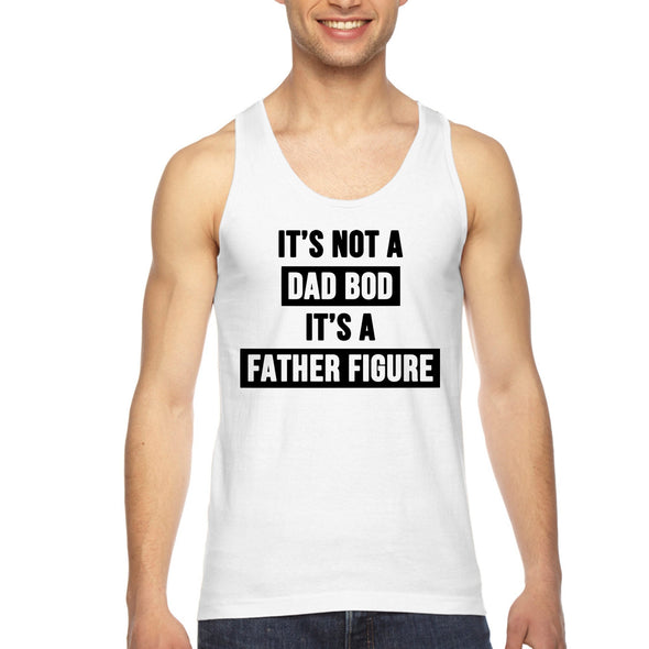 XtraFly Apparel Men&#39;s Not Dad Bod Figure Father&#39;s Day Proud Papa Daddy Grandpa Grandfather Grandad Poppa Fatherhood Dada Tanktop