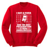 XtraFly Apparel Men Women's Got Fever Only Perscription More Jingle Bell Ugly Christmas Sweater Cowbell Funny Walken Ferrell Xmas Sweatshirt